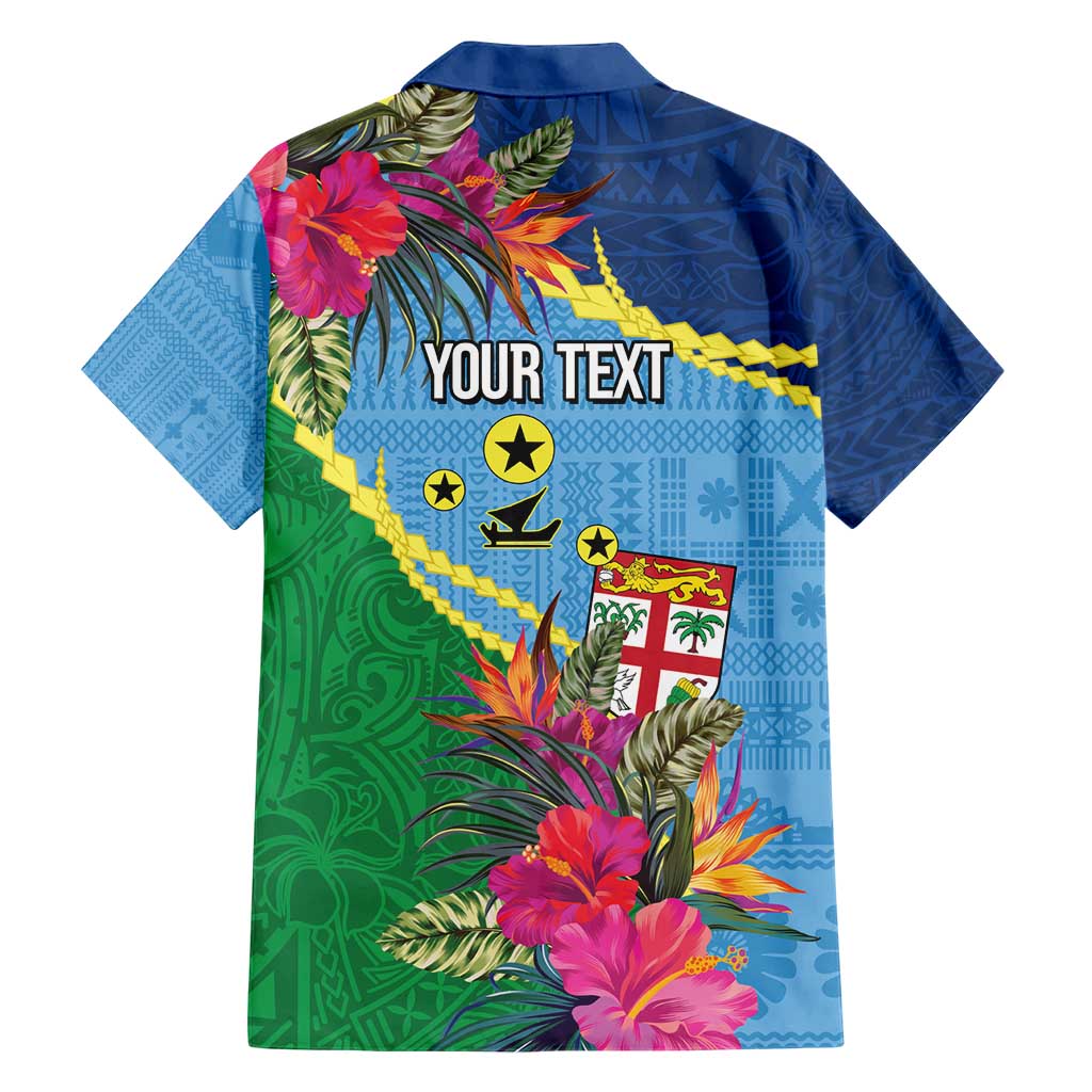 Personalized Malampa Fiji Day Together We Grow Hawaiian Shirt Special Tapa Mix - Polynesian Pride