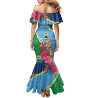 Personalized Malampa Fiji Day Together We Grow Mermaid Dress Special Tapa Mix - Polynesian Pride