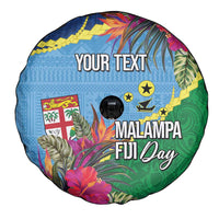 Personalized Malampa Fiji Day Together We Grow Spare Tire Cover Special Tapa Mix - Polynesian Pride