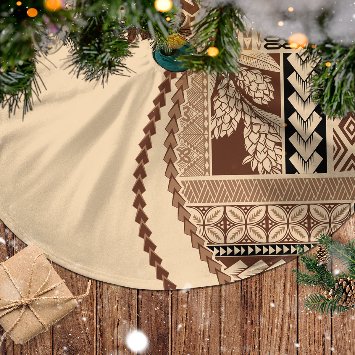 Samoa Siapo Motif Tree Skirt Classic Style LT7 - Polynesian Pride