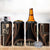 Samoa Siapo Motif 4 in 1 Can Cooler Tumbler Classic Style - Black Ver