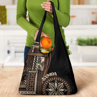 Samoa Siapo Motif Grocery Bag Classic Style - Black Ver
