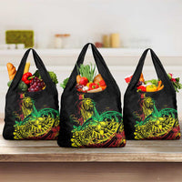 Personalised Reggae Jawaiian Festive Grocery Bag Mix Polynesian