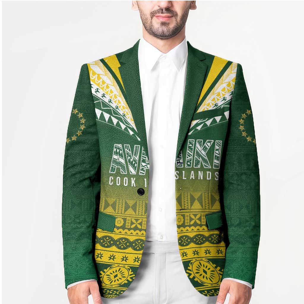 Cook Islands Rugby Custom Blazer Kuki Avaiki LT7 - Polynesian Pride