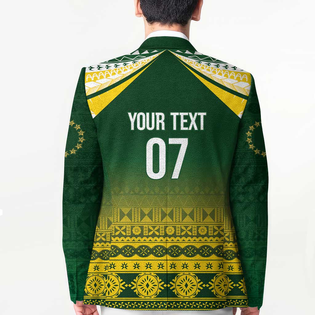 Cook Islands Rugby Custom Blazer Kuki Avaiki LT7 - Polynesian Pride