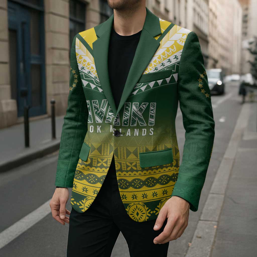 Cook Islands Rugby Custom Blazer Kuki Avaiki LT7 - Polynesian Pride