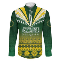 Cook Islands Rugby Custom Family Matching Off Shoulder Short Dress and Hawaiian Shirt Kuki Avaiki - Polynesian Pride
