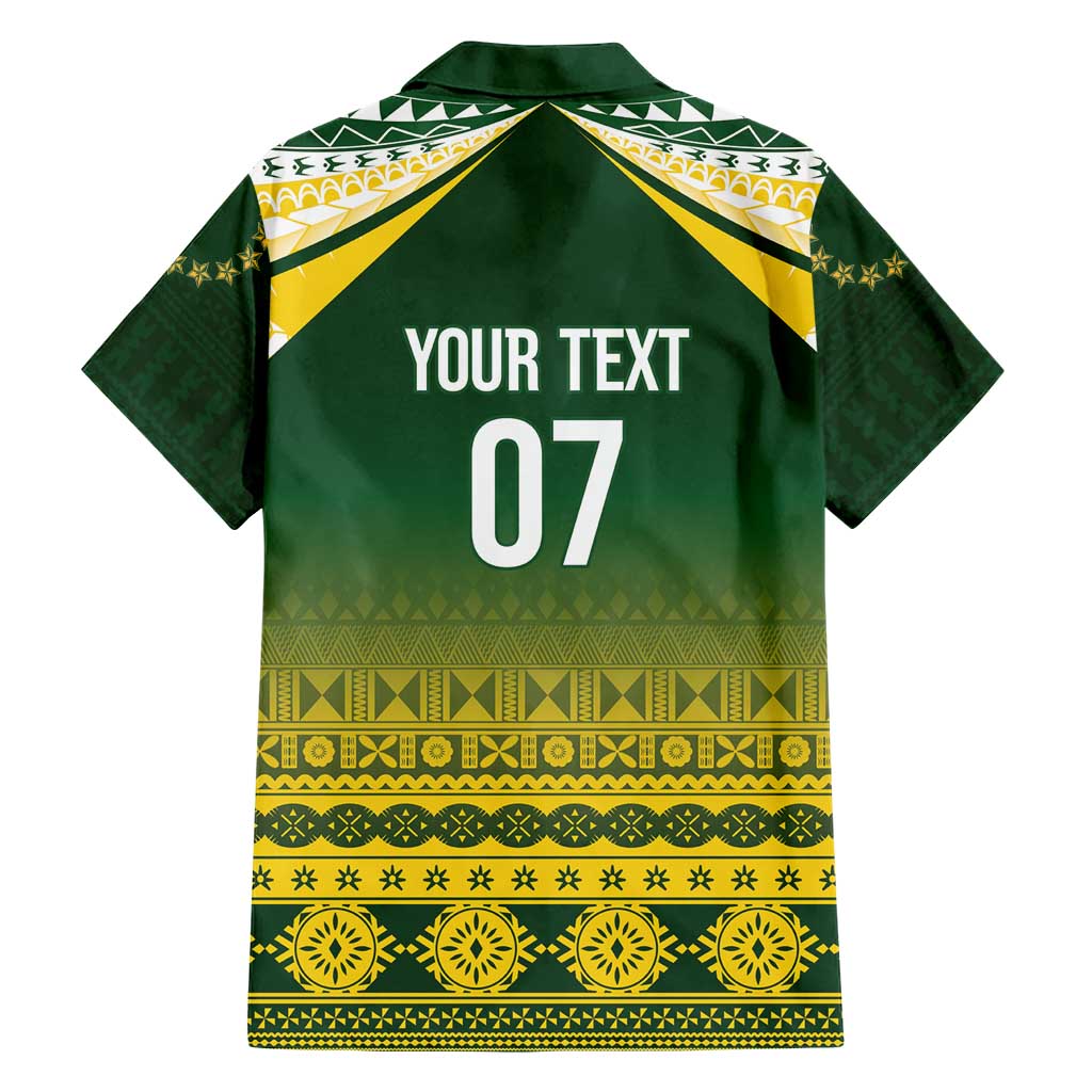 Cook Islands Rugby Custom Family Matching Short Sleeve Bodycon Dress and Hawaiian Shirt Kuki Avaiki - Polynesian Pride