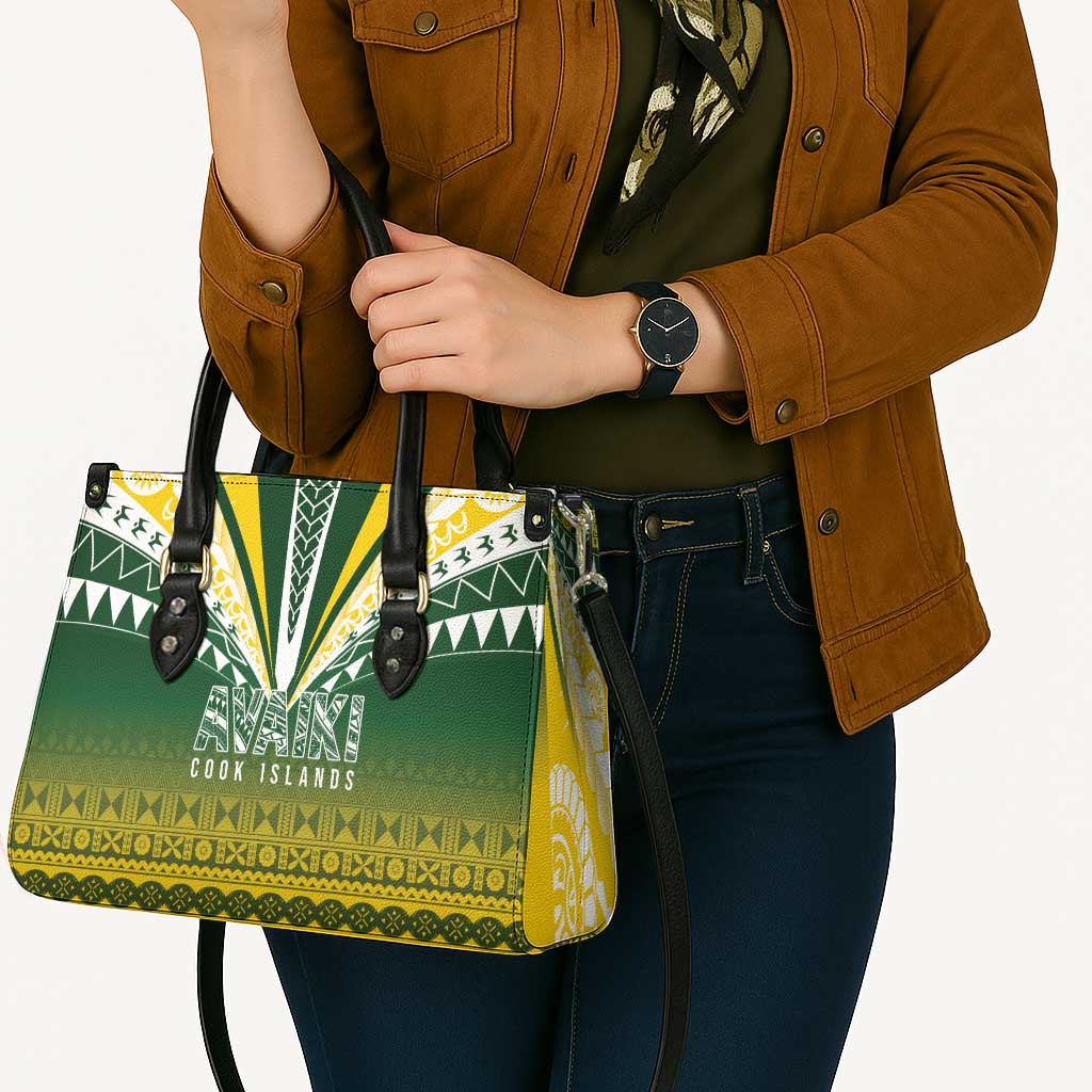 Cook Islands Rugby Leather Bag Kuki Avaiki LT7 - Polynesian Pride