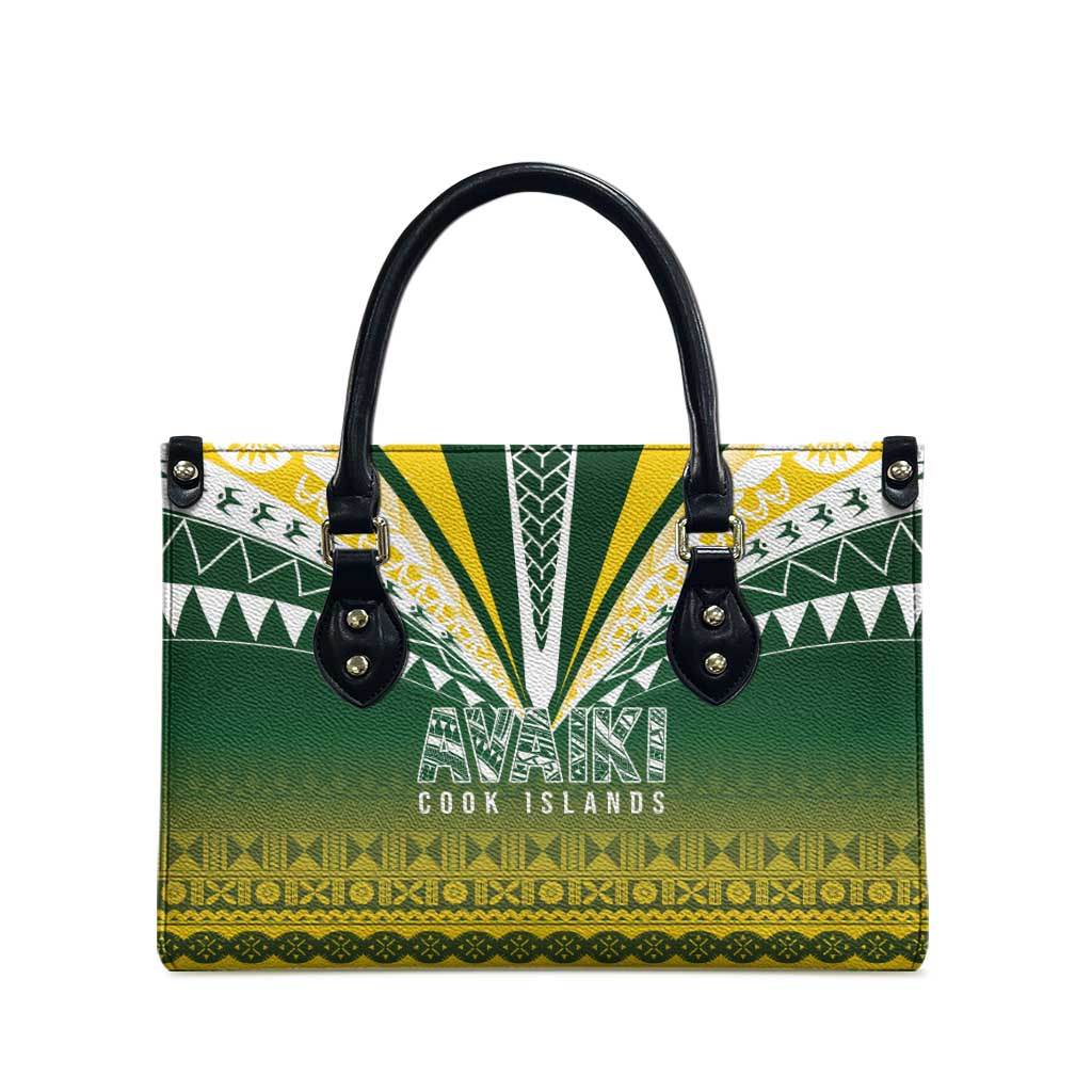 Cook Islands Rugby Leather Bag Kuki Avaiki LT7 - Polynesian Pride