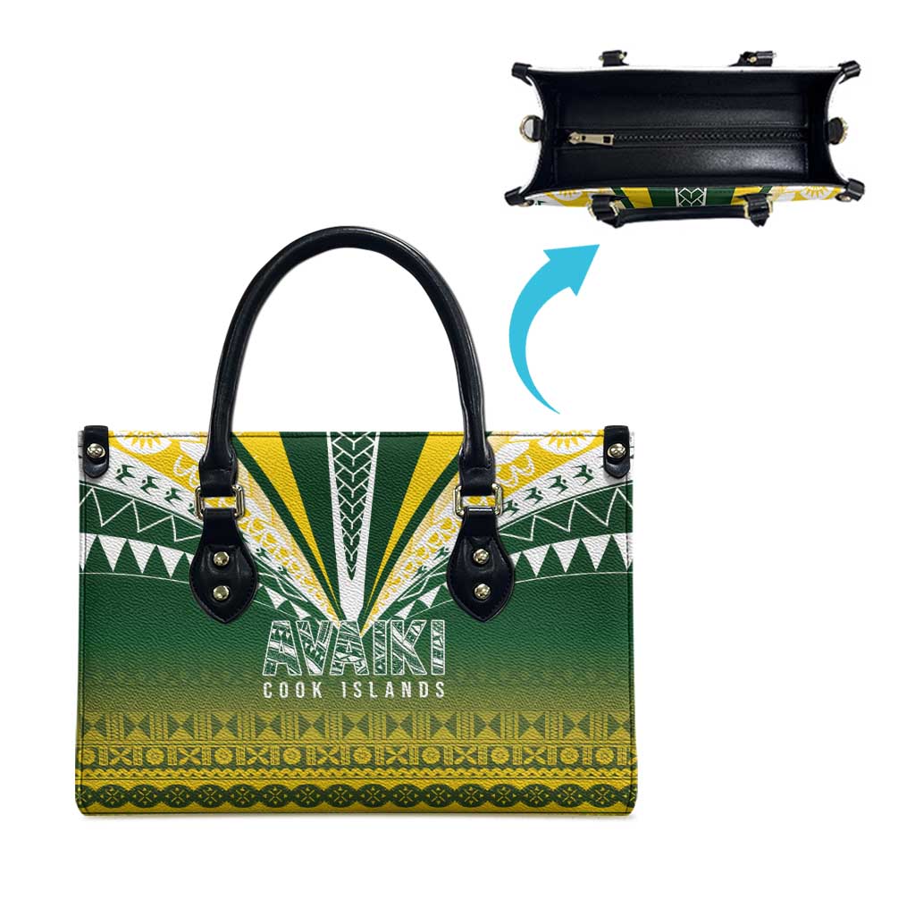 Cook Islands Rugby Leather Bag Kuki Avaiki LT7 - Polynesian Pride