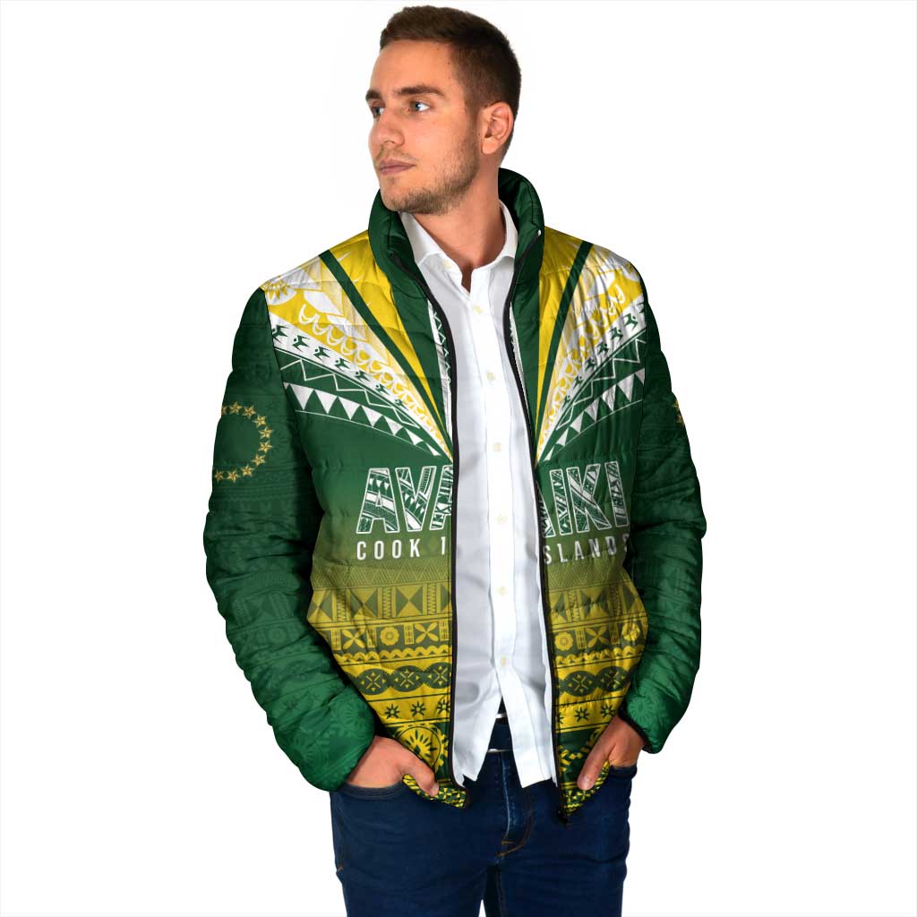 Cook Islands Rugby Custom Padded Jacket Kuki Avaiki LT7 - Polynesian Pride