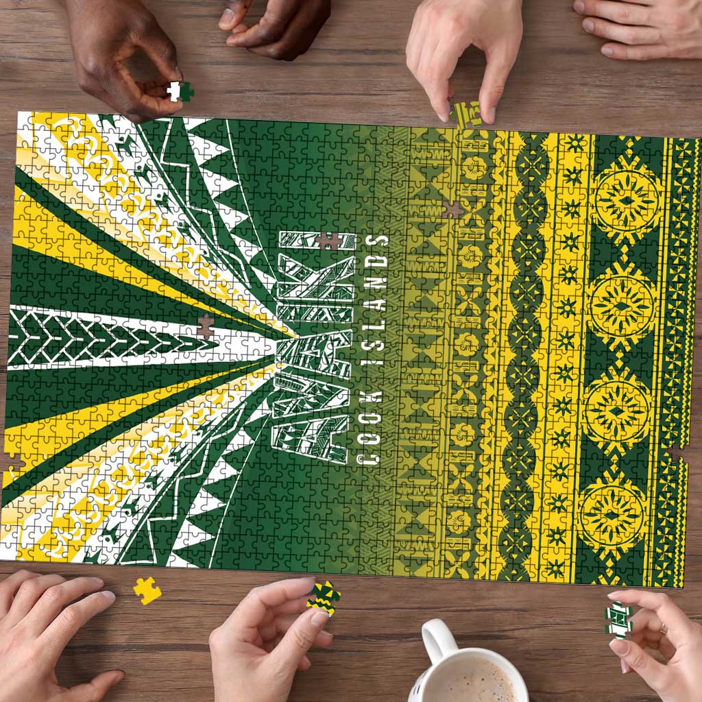 Cook Islands Rugby Puzzle Kuki Avaiki LT7 - Polynesian Pride