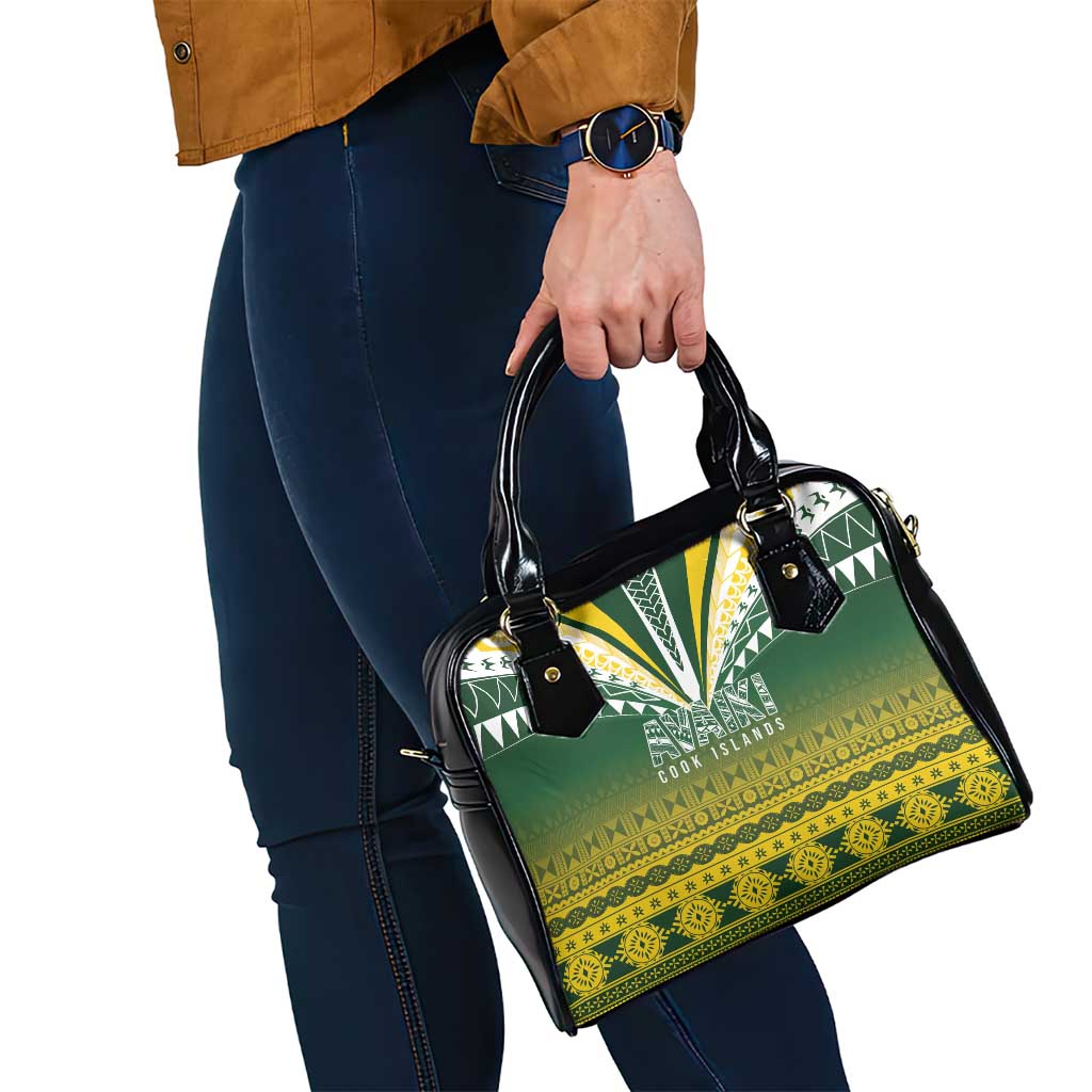 Cook Islands Rugby Shoulder Handbag Kuki Avaiki - Polynesian Pride