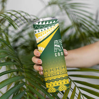 Cook Islands Rugby Skinny Tumbler Kuki Avaiki LT7 - Polynesian Pride