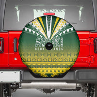 Cook Islands Rugby Spare Tire Cover Kuki Avaiki LT7 - Polynesian Pride
