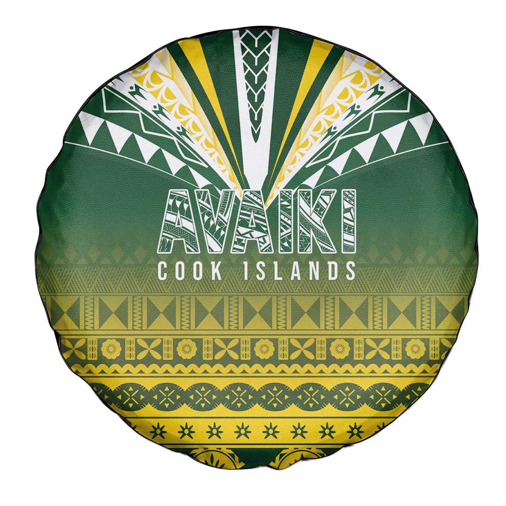 Cook Islands Rugby Spare Tire Cover Kuki Avaiki LT7 - Polynesian Pride