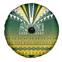 Cook Islands Rugby Spare Tire Cover Kuki Avaiki LT7 - Polynesian Pride