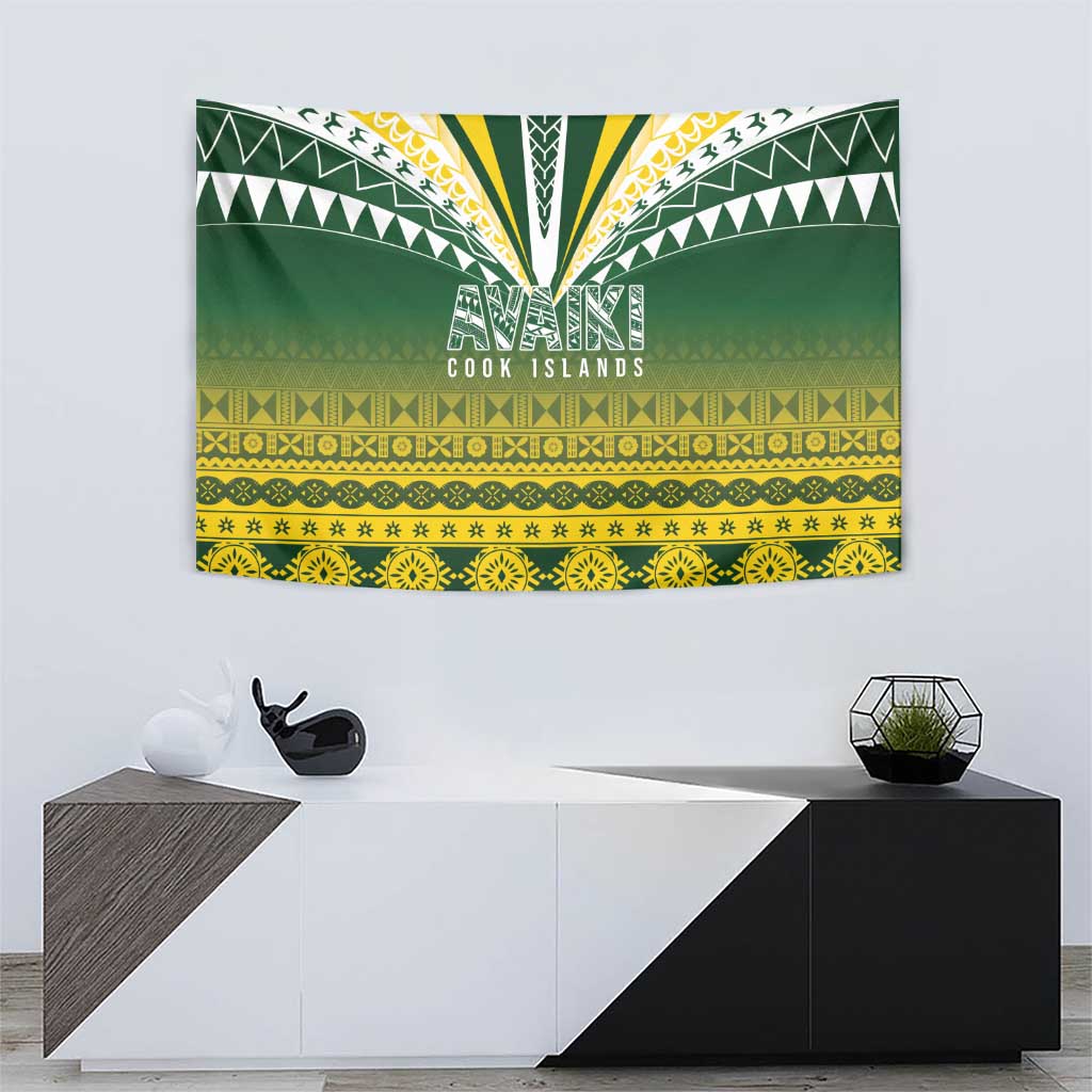 Cook Islands Rugby Tapestry Kuki Avaiki LT7 - Polynesian Pride