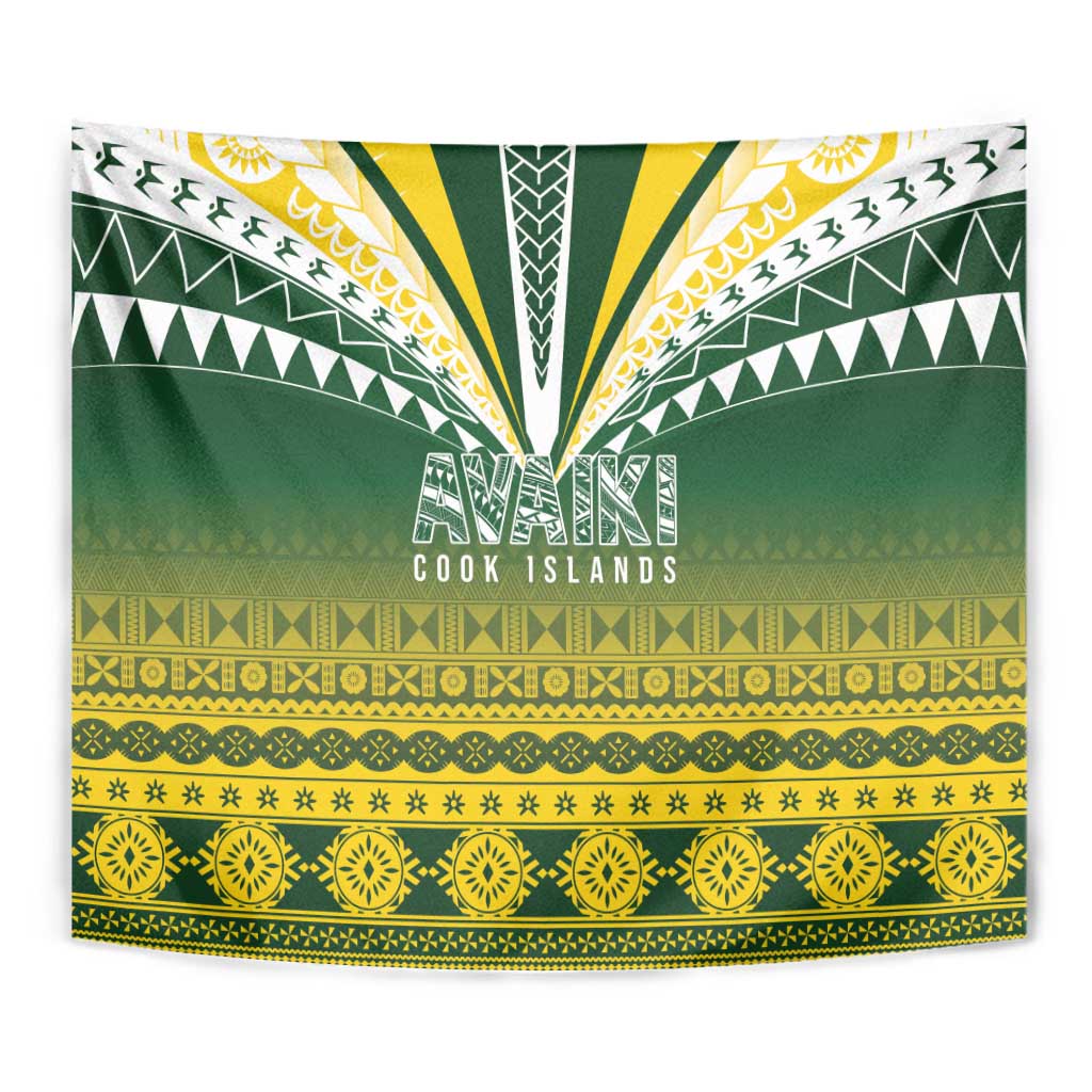 Cook Islands Rugby Tapestry Kuki Avaiki LT7 - Polynesian Pride