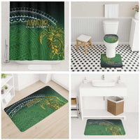 Cook Islands Rugby Kuki Avaiki Bathroom Set Tribal Turtle LT7 - Polynesian Pride