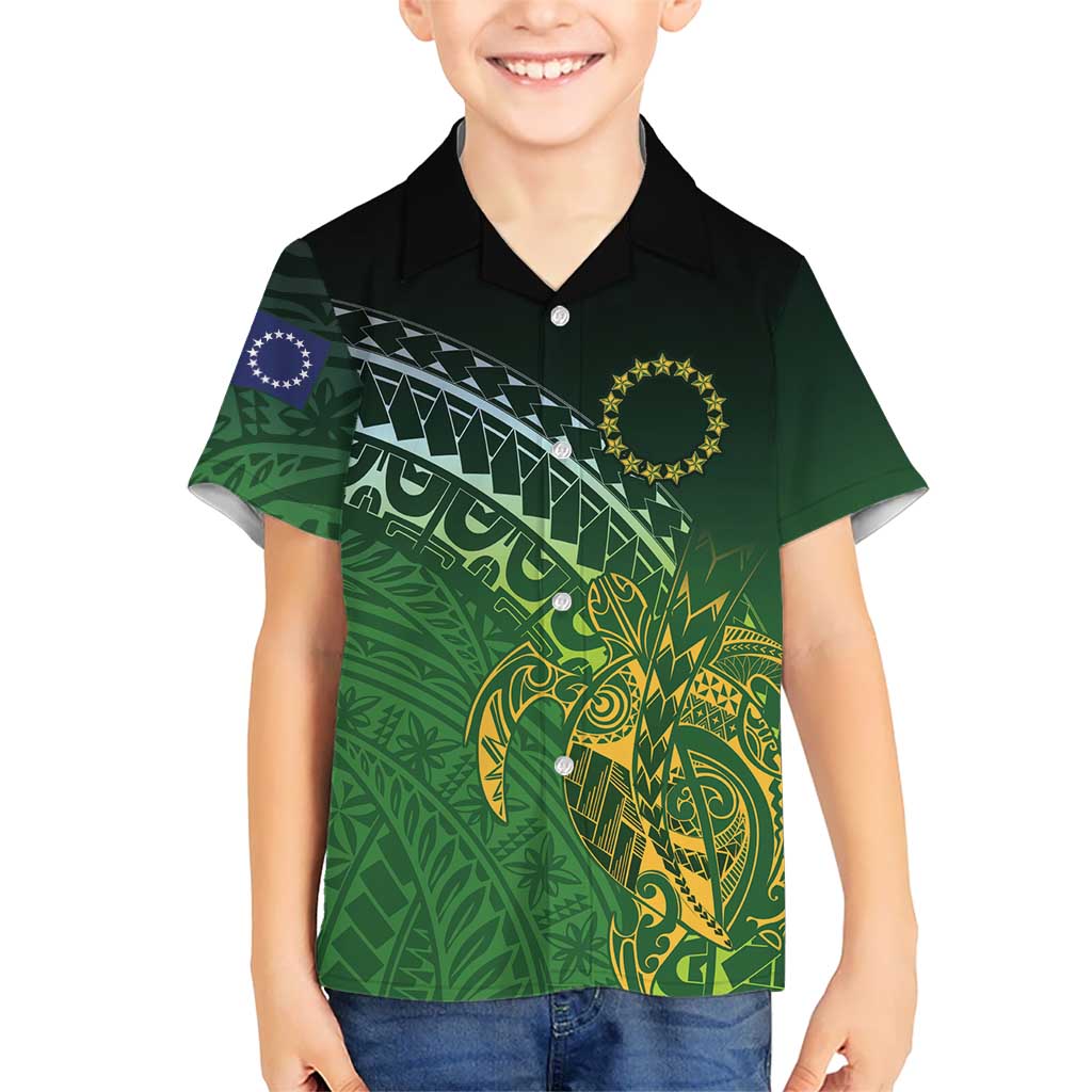 Cook Islands Rugby Kuki Avaiki Hawaiian Shirt Tribal Turtle LT7 - Polynesian Pride