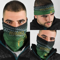 Cook Islands Rugby Kuki Avaiki Neck Gaiter Tribal Turtle LT7 - Polynesian Pride