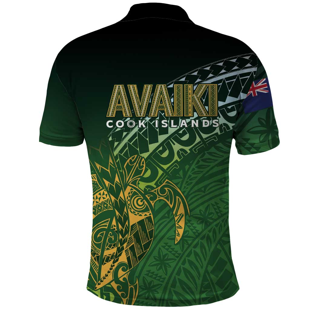 Cook Islands Rugby Kuki Avaiki Polo Shirt Tribal Turtle LT7 - Polynesian Pride