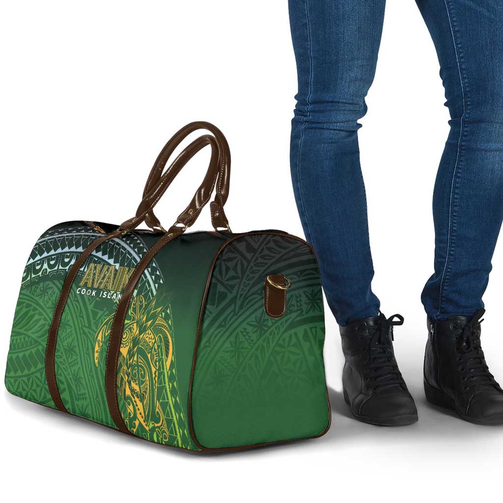 Cook Islands Rugby Kuki Avaiki Travel Bag Tribal Turtle LT7 - Polynesian Pride