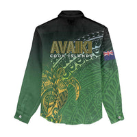 Cook Islands Rugby Kuki Avaiki Women Casual Shirt Tribal Turtle LT7 - Polynesian Pride