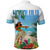 Personalised Hawaii Hula Girl Polo Shirt Honolulu Festival LT7 - Polynesian Pride