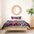 Maori Taniko Patterns Bedding Set Pink Patiki Motifs Mix Whakairo Ngaru
