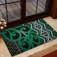 Maori Taniko Patterns Rubber Doormat Pounamu Patiki Motifs Mix Whakairo Ngaru