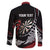 New Zealand Darts Personalised Family Matching Puletasi and Hawaiian Shirt Silver Fern Dynamic