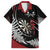 New Zealand Darts Personalised Hawaiian Shirt Silver Fern Dynamic