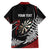 New Zealand Darts Personalised Hawaiian Shirt Silver Fern Dynamic
