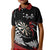 New Zealand Darts Personalised Kid Polo Shirt Silver Fern Dynamic