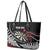 New Zealand Darts Personalised Leather Tote Bag Silver Fern Dynamic