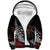 New Zealand Darts Personalised Sherpa Hoodie Silver Fern Dynamic