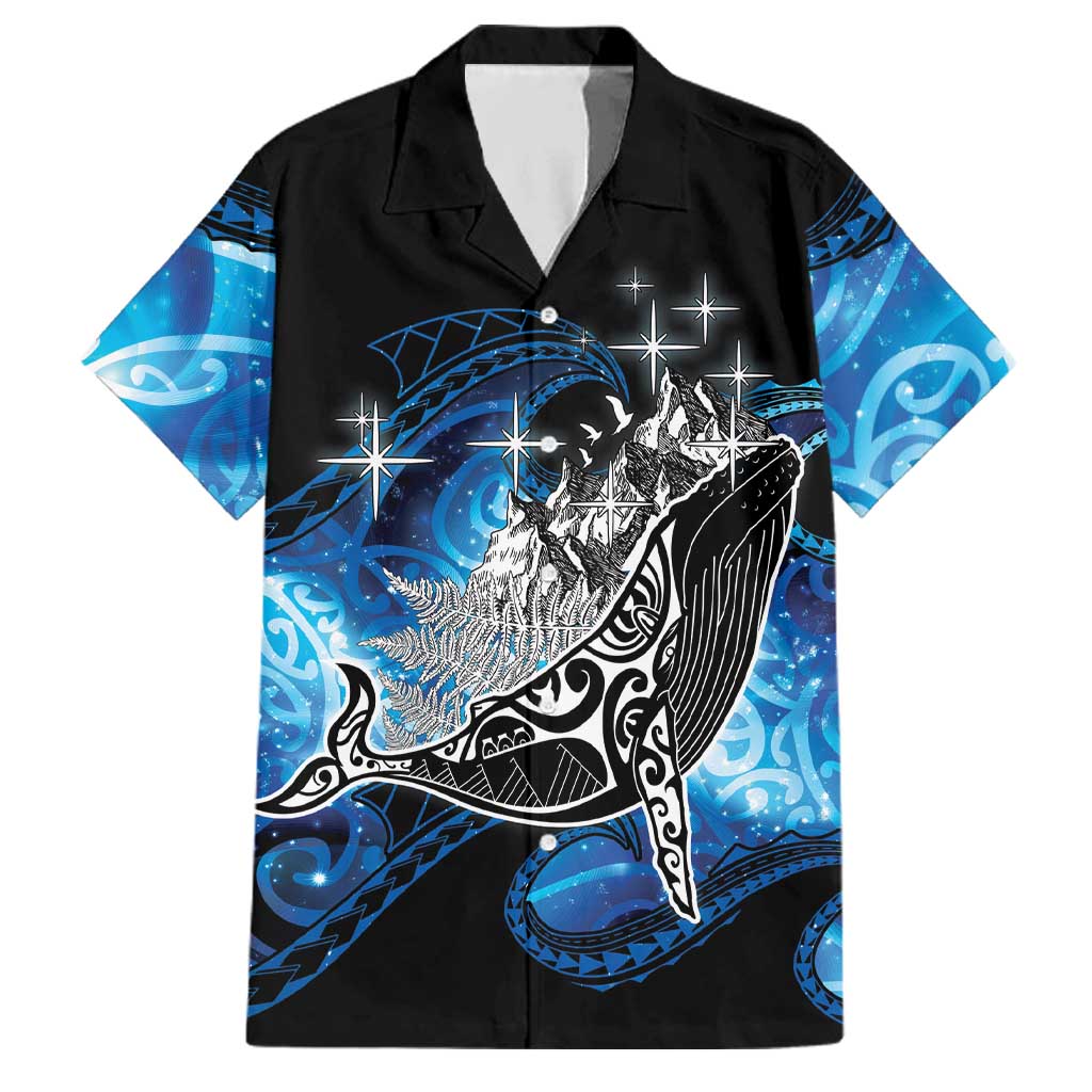 Maori Matariki Te Araroa Paikea Starry Family Matching Puletasi and Hawaiian Shirt Tangaroa Whakatauki