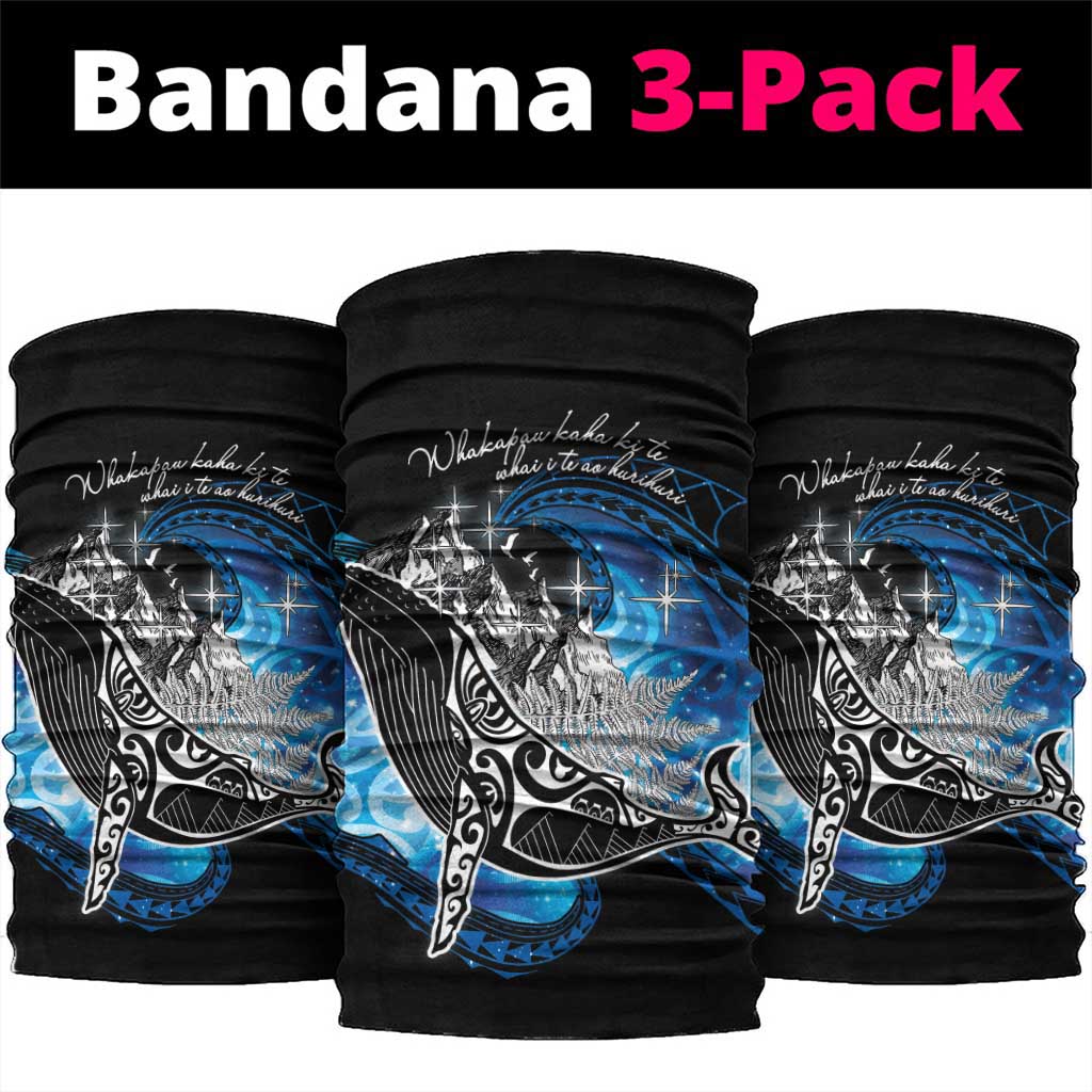 Maori Matariki Te Araroa Paikea Starry Neck Gaiter Tangaroa Whakatauki