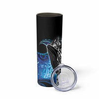 Maori Matariki Te Araroa Paikea Starry Skinny Tumbler Tangaroa Whakatauki
