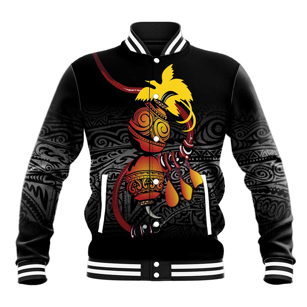 Personalized Papua New Guinea Milne Bay Baseball Jacket Bagi Necklace Mix Lime Pot Grunge
