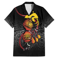 Personalized Papua New Guinea Milne Bay Family Matching Mermaid Dress and Hawaiian Shirt Bagi Necklace Mix Lime Pot Grunge