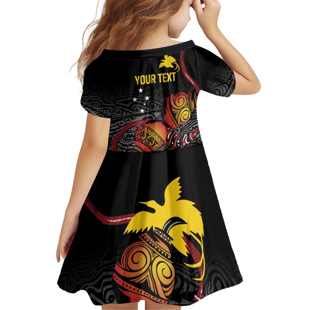 Personalized Papua New Guinea Milne Bay Family Matching Puletasi and Hawaiian Shirt Bagi Necklace Mix Lime Pot Grunge