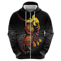 Personalized Papua New Guinea Milne Bay Hoodie Bagi Necklace Mix Lime Pot Grunge