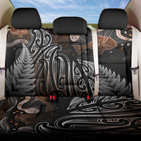 Aotearoa Maori - Australia Indigenous Back Car Seat Cover Koiri Whakairo Mix Aboriginal Art - Polynesian Pride