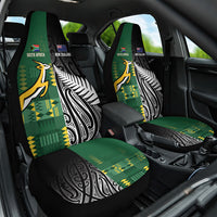 Rugby South Africa New Zealand Greatest Rivals Car Seat Cover Tribal Motifs LT7 One Size Multicolor - Polynesian Pride