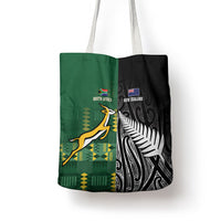 Rugby South Africa New Zealand Greatest Rivals Tote Bag Tribal Motifs LT7 - Polynesian Pride
