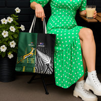 Rugby South Africa New Zealand Greatest Rivals Tote Bag Tribal Motifs LT7 - Polynesian Pride